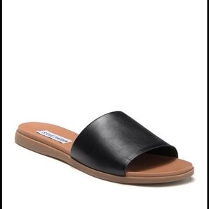 Steve Madden Black Kailey Slide Sandal